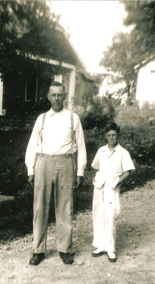 John William Bohanan and his grandson, Donald Lee Bohanan